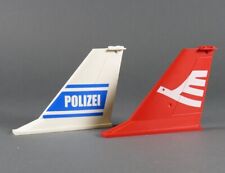 LEGO® 2x City Heckflügel Flugzeug Flügel Leitwerk Leitflügel weiß rot Polizei