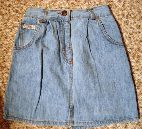 Blauer jeans rock - blauer, jeans-rock