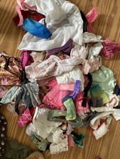 Puppen Kleider Konvolut Paket Über 60  Teile Baby Born Barbie etc 