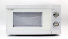 Sharp Mikrowelle weiß 20L, 800W, 5 Stufen Drehteller 25,5 cm YC-MS01E-C 