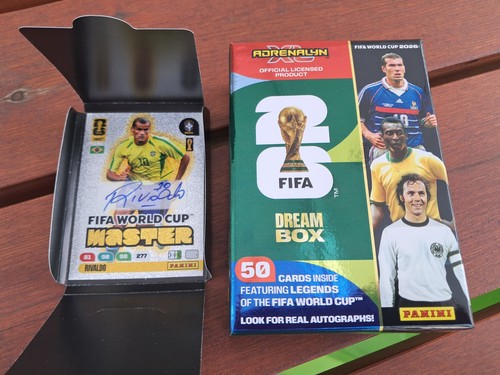 Rivaldo autogramm mit panini - autogramm,