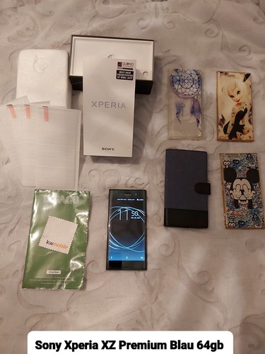 Sony xperia premium blau - xz,