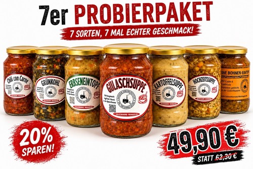 Gulaschkanone probierbox - gulaschkanone,