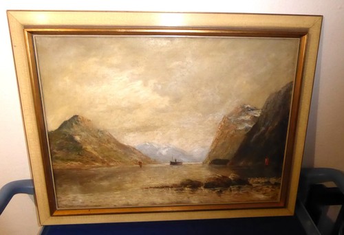 Altes ölgemälde - altes,
