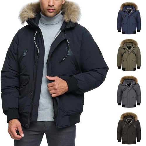 Indicode herren winterjacke - herren,