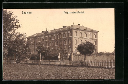 Ansichtskarte saulgau blick - ansichtskarte,