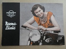 ZÜNDAPP   Prospekt  1954