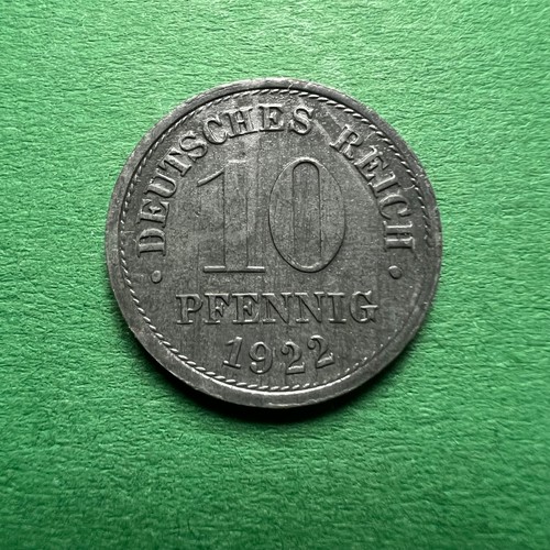 Pfennig 1922 deutsches - 10,