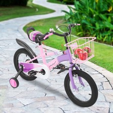 14 Zoll Kinderfahrrad Fahrrad Mädchen Jungen Bike Kinder Fahrrad mit Stützräder