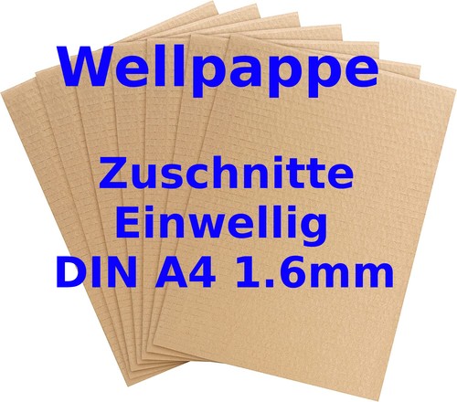 Wellpappe bastelpappe din - wellpappe,