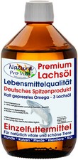 Lachsöl Hund Lebensmittelqualität natürlich und sehr rein Natura Pro Vita 0,5 L