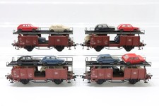 H0 FLEISCHMANN DB Autotransporter mit Autos Güterwagen Konvolut DC N105