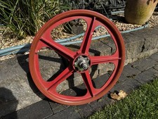 BMX Race Racing Skyway Tuff Wheel Rear Hinten Rot Old School Oldschool Hutch