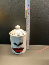 Deckeldose Porzellan Fornasetti Style