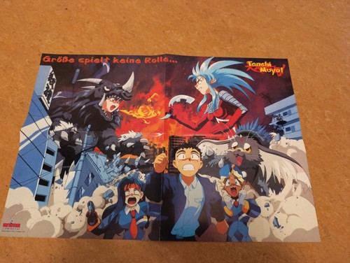 Tenchi muyo anime poster - muyo,