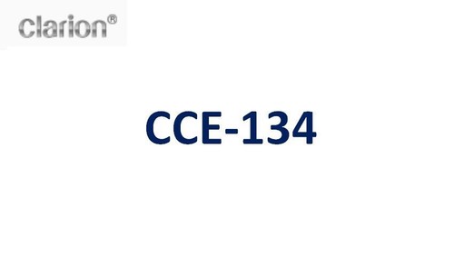 Clarion cce 133 neu lfe - clarion, cce-133