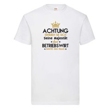 Seine Majestät Betriebswirt | Betriebswirtschaft T-Shirt Weiß