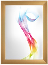 FRAMO Bilderrahmen Gold