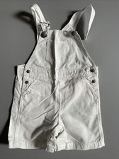 PETIT BATEAU LATZ HOSE FÜR KLEINKINDER GR.6 MONATE 67 CM WEIß KURZ SOMMERLICH