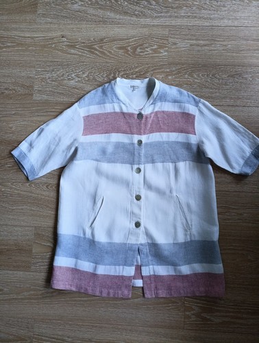 100 leinen mantel - , kleid