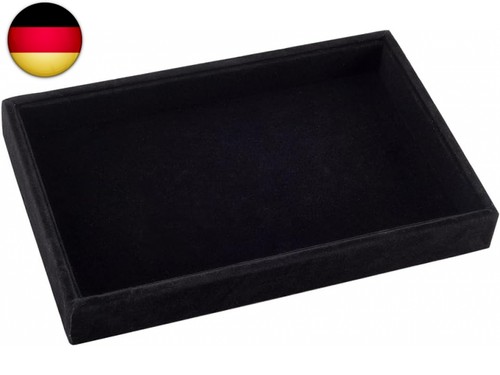 Schmucktablett aus samt - schmucktablett,