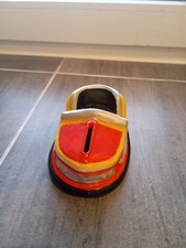 Rot Ceramic Autoskooter Spardose original Autoscooter