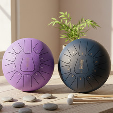 HLURU 8" Steel Tongue Drum 11