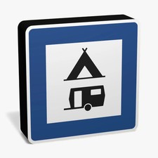 Zelt- und Wohnwagenplatz