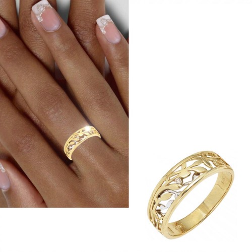 Damen ring 585 gold - ring,