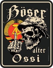 Kühlschrankmagnet-Schild DDR