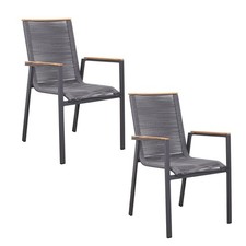 2er Set Dining Stapelsessel