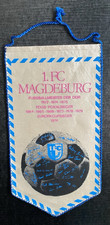 Wimpel 1. FC Magdeburg - FDGB-Pokalsieger 1979, Europapokalsieger - 15 x 28 cm