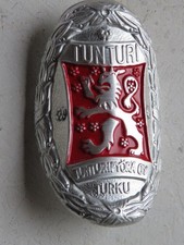 Steuerkopfschild Steuerkopfemblem Tunturi , Oldtimer Vintage ,Fahrrad