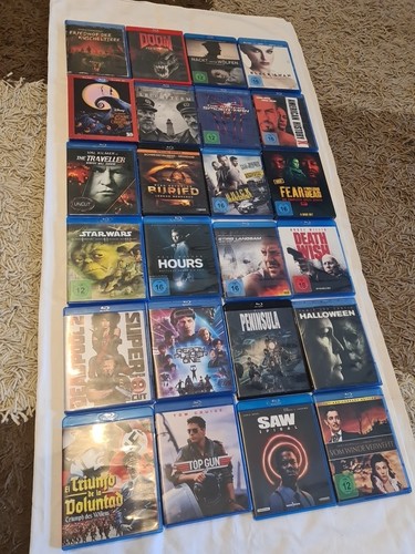 Sammlung konvolut blu ray - 24,