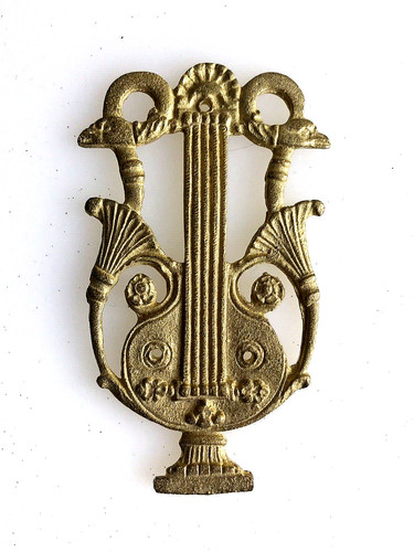 Dekor giebel bronze - bronze, oder