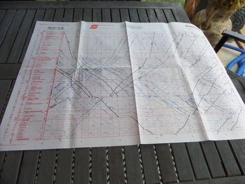 öbb bildfahrplan 1984 blatt - Öbb,