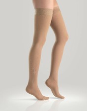 Memory KKL2 Schenkelstrumpf WEIT geschlossene Spitze AG Kompressionsstrümpfe