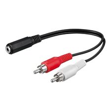 20cm Cinch Kabel Y Adapter 2