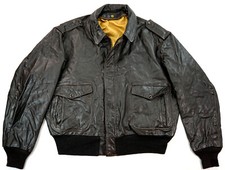 SCHOTT 184SM A-2 US Vintage Navy Piloten Bomber Flieger Lederjacke 60 XXL