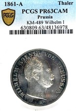 Deutsche States Preußen 1861