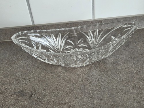 Glas schale länglich oval - glas,