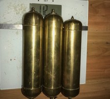 Antike Gewichte 3stück Für Stand Uhr 11,2 Kg Zusammen