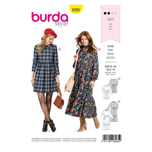 Schnittmuster burda style - schnittmuster,