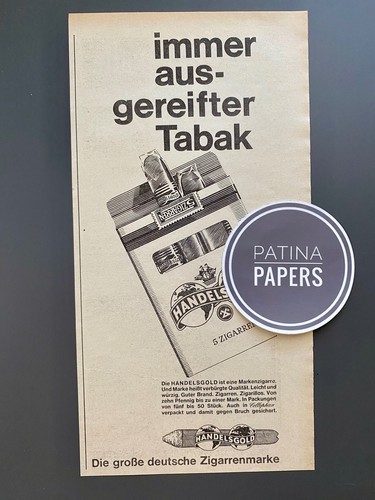 1962 handelsgold die - handelsgold, große