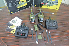 2 X AMEWI 25352 RC BELL UH-1