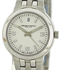 NOS Abeler & Söhne Damen Armbanduhr Edelstahl Ref. 125.7537.240 Saphirglas 100m