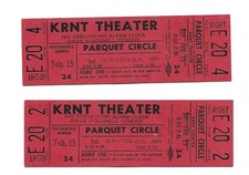 Y1622/ 2 x Eintrittskarte The