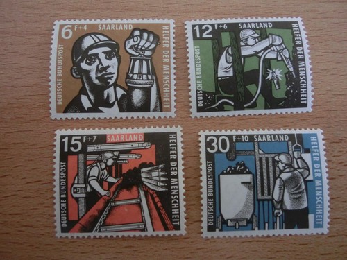 Saarland postfrisch minr - postfrisch,