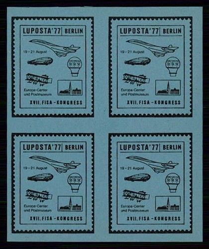 Berlin ausstellungs block 1977 - berlin, ausstellungs-block