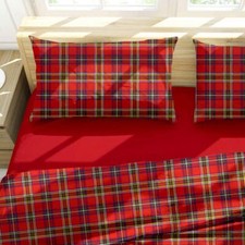 Bettwäsche komplett Tartan -